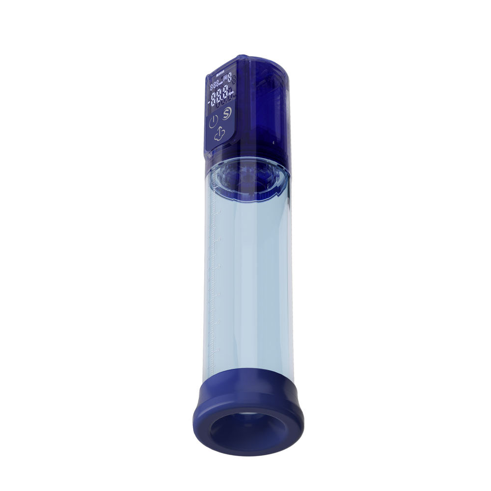 LuvPump Bathfun Smart Aqua Penis Pump - Blue USB-C Rechargeable Waterproof Automatic Penis Pump — view 5