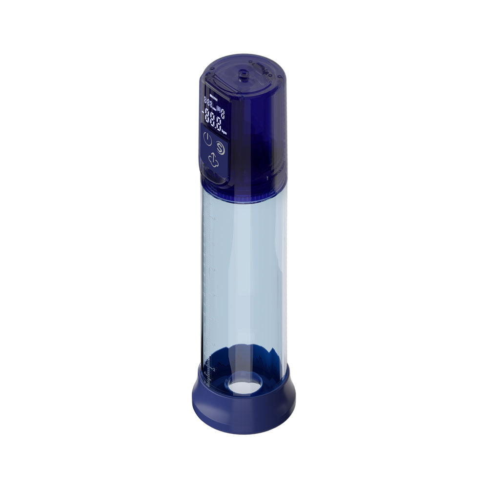 LuvPump Bathfun Smart Aqua Penis Pump - Blue USB-C Rechargeable Waterproof Automatic Penis Pump — view 6