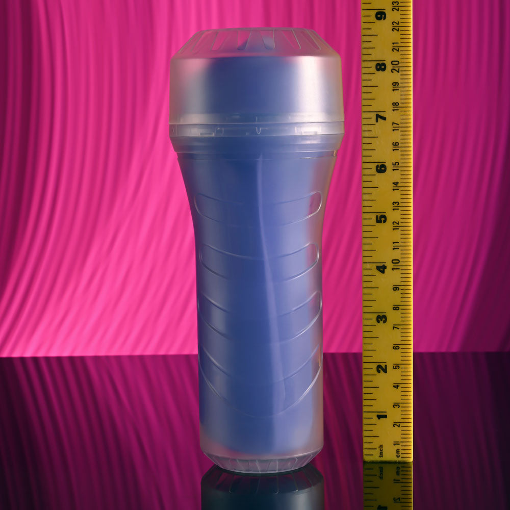 Zero Tolerance POP ON THE GLOW - Glow in Dark Purple Vagina Stroker — view 9