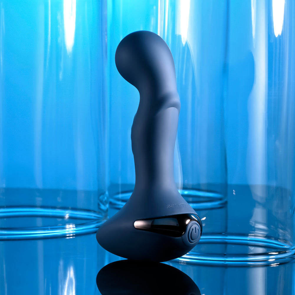Zero Tolerance BLUE OASIS - Blue 12.3 cm Vibrating Anal Plug