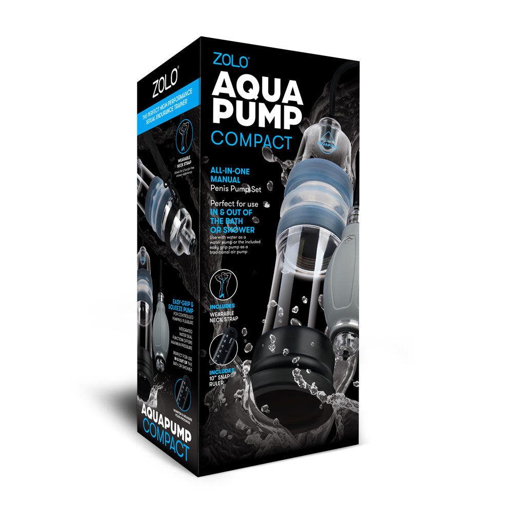 Zolo Aquapump Compact - Clear Water Penis Pump — view 6
