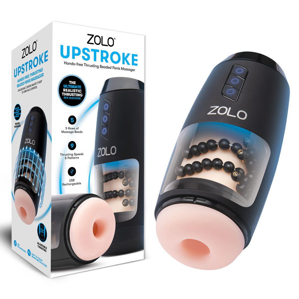 Zolo Upstroke - Flesh Auto Thrusting Masturbator buy online Australia