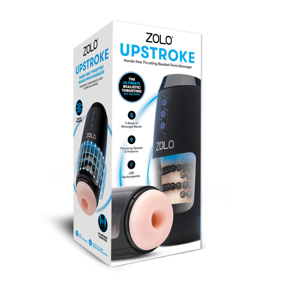 Zolo Upstroke - Flesh USB Rechargeable Auto Thrusting Masturbator — view 7