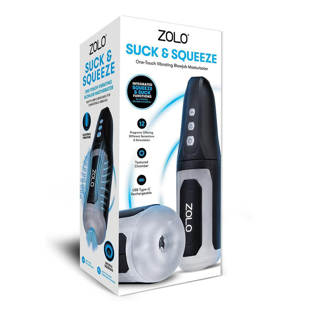 Zolo Suck & Squeeze - Sucking Auto Masturbator buy online Australia