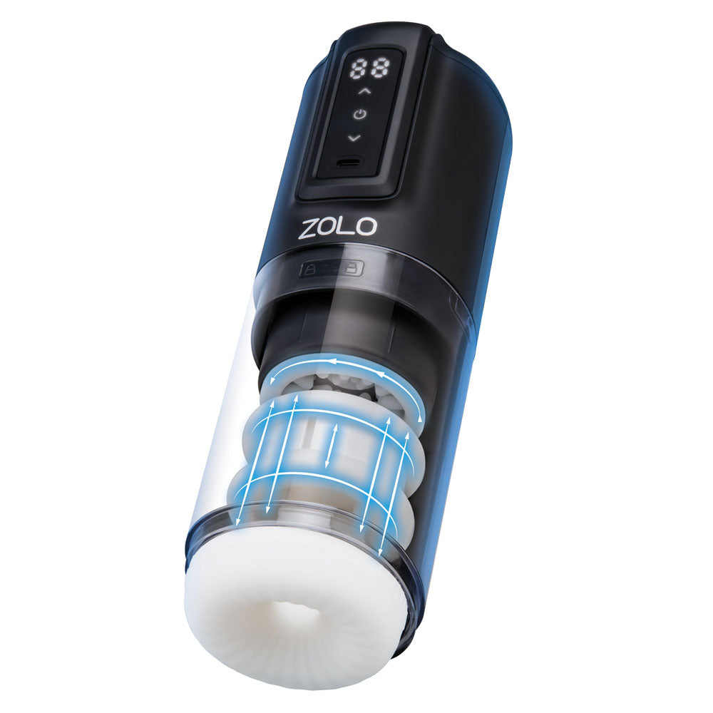 Zolo HAWK TUAH Ultimate BJ Stroker - USB Rechargeable Thrusting & Rotating Auto Stroker — image 2
