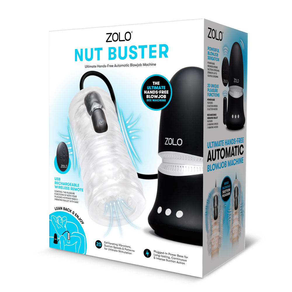 Zolo NUT BUSTER - Mains Powered Hands Free Automatic Blowjob Machine — image 9