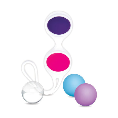 Bodywand Squeeze Mix & Match Kegel Set - Coloured Weighted Kegel Balls Set