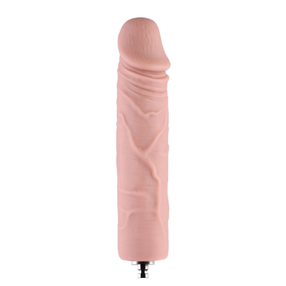 HiSmith - 7" Veined Slim Silicone Anal Dildo (KlicLok)