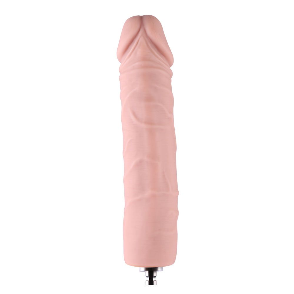 HiSmith - 7" Veined Slim Silicone Anal Dildo (KlicLok)