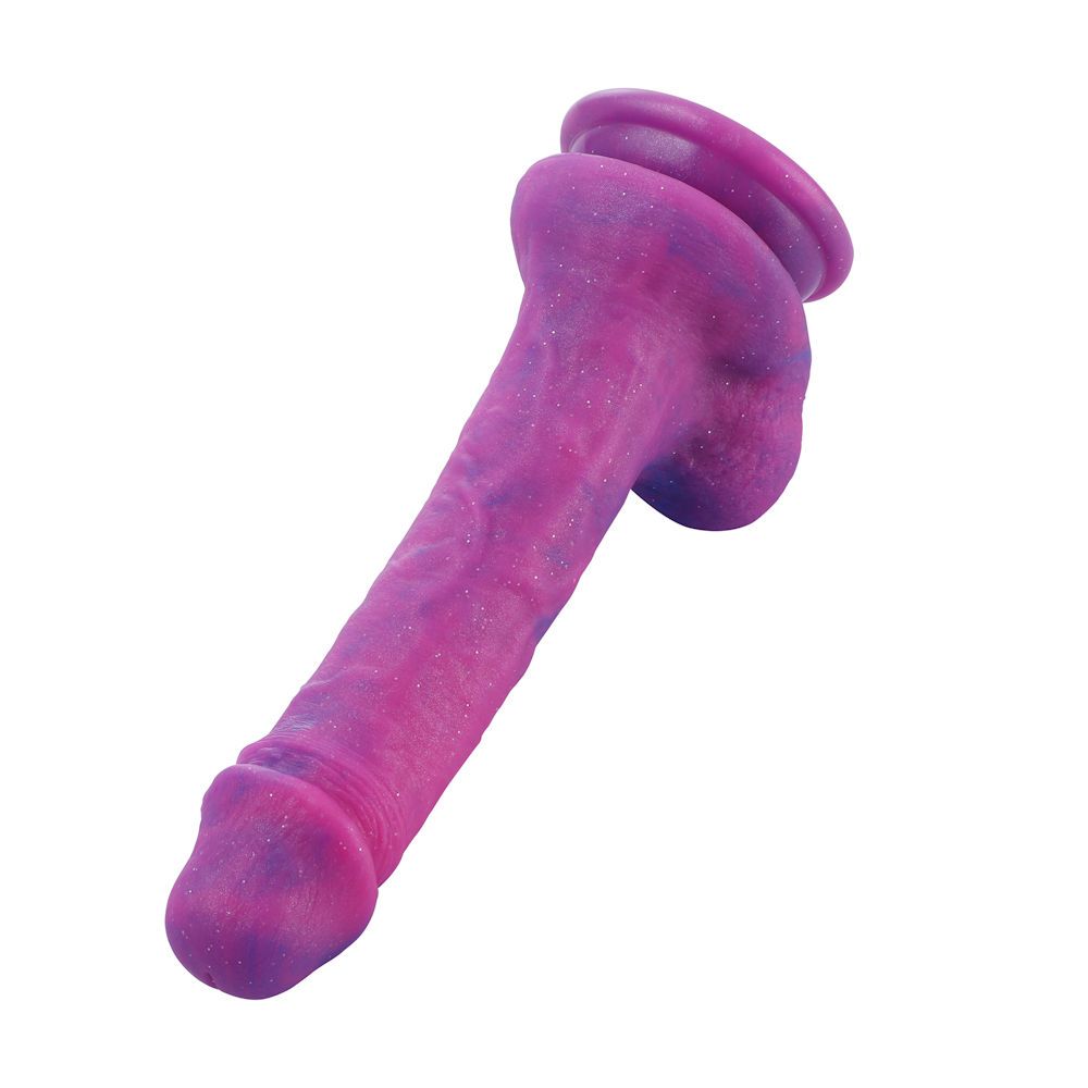 HiSmith 8.4" Purple Silicone Dildo