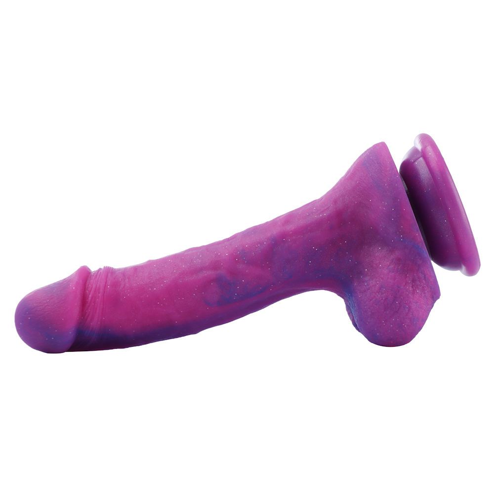 HiSmith 8.4" Purple Silicone Dildo — view 7