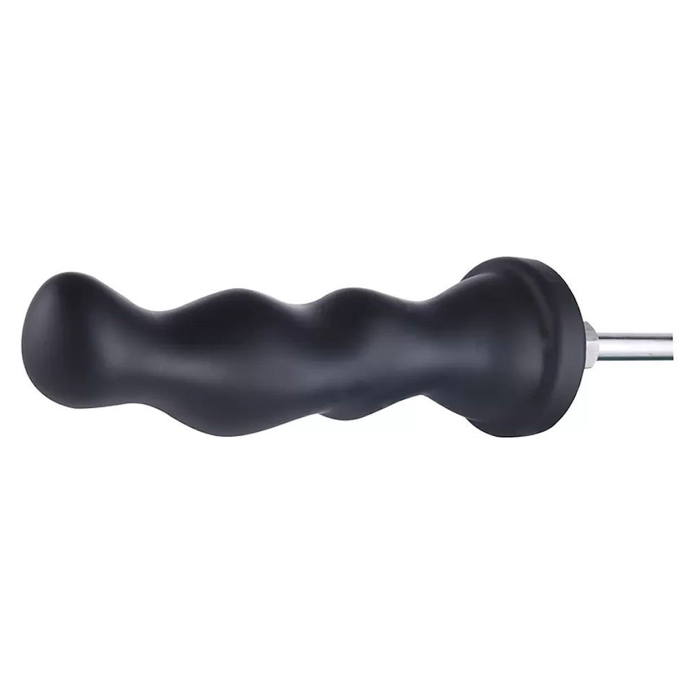 HiSmith 8.5in Black Silicone Dildo