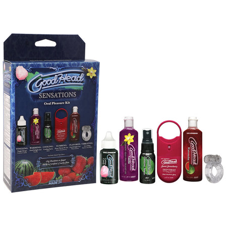 GoodHead Sensations Kit - 6 Piece Lotion Set buy online Australia