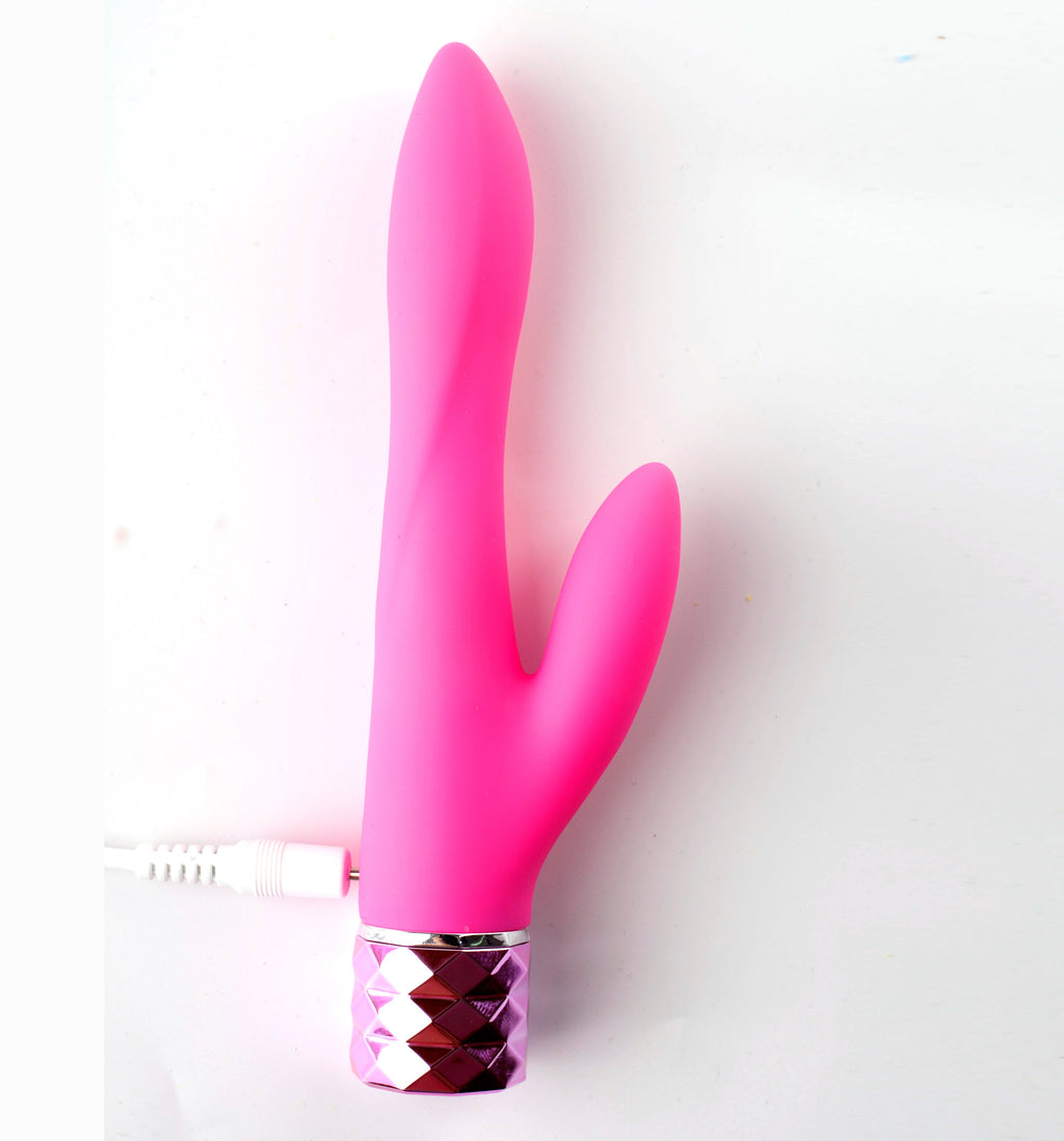 Maia Victoria - Pink 15.2 cm USB Rechargeable Rabbit Vibrator — view 6