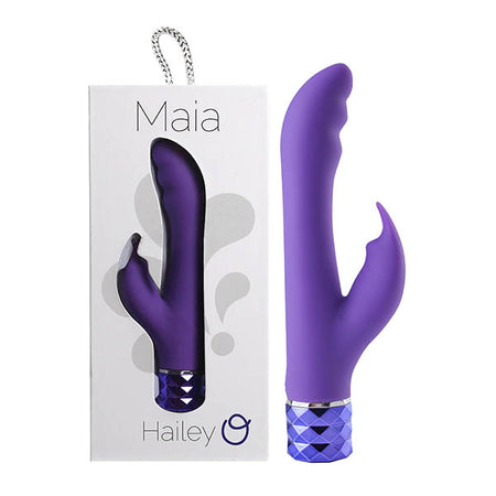 Maia Hailey - Purple 15.2 cm Rabbit Vibrator buy online Australia