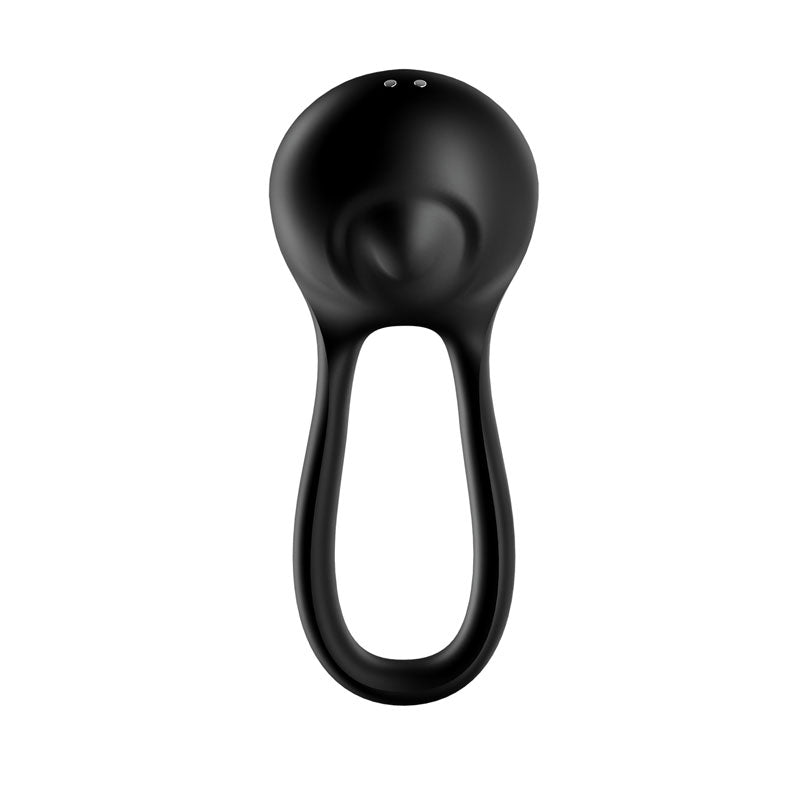 Satisfyer Majestic Duo - Black USB Rechargeable Cock Ring — image 5