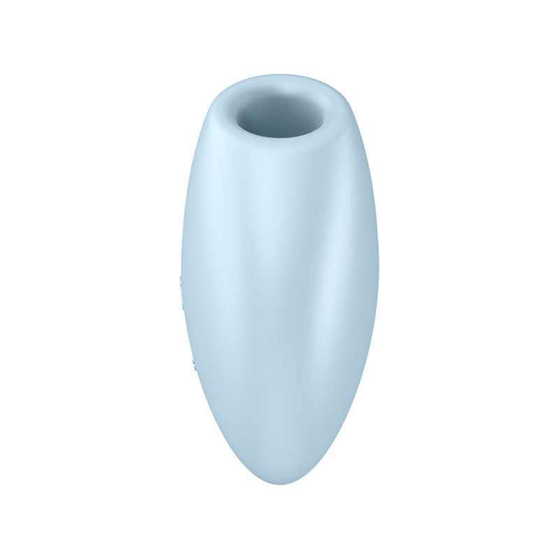 Satisfyer Cutie Heart - Blue - Blue Air Pulsation Stimulator with Vibration