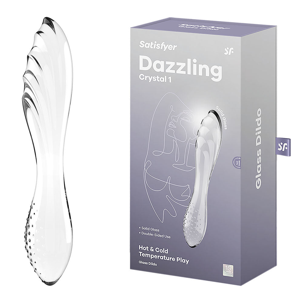 Satisfyer Dazzling Crystal 1 - Clear buy online Australia