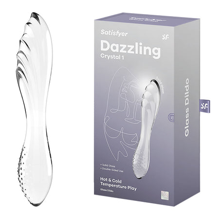 Satisfyer Dazzling Crystal 1 - Clear buy online Australia