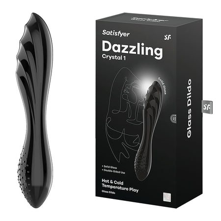 Satisfyer Dazzling Crystal 1 - Black buy online Australia