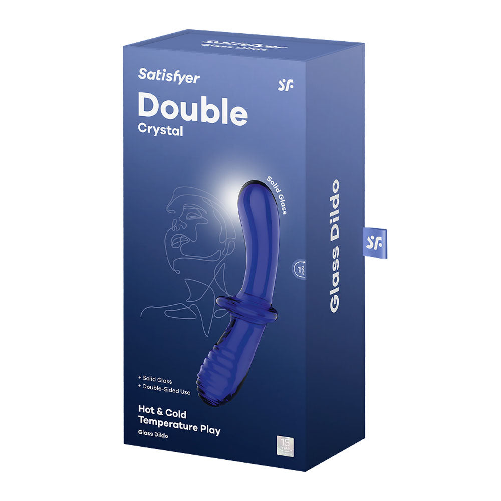 Satisfyer Double Crystal - Blue — view 7