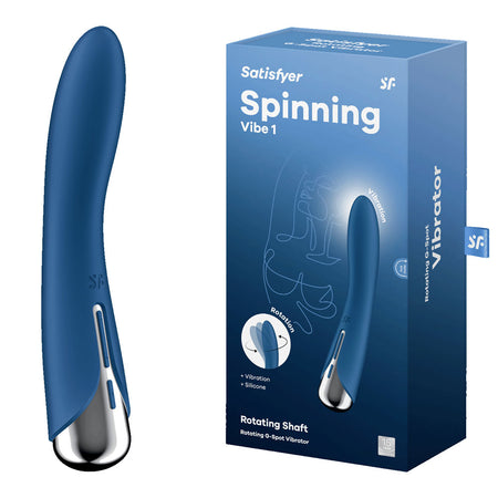 Satisfyer Spinning Vibe 1 - Blue buy online Australia