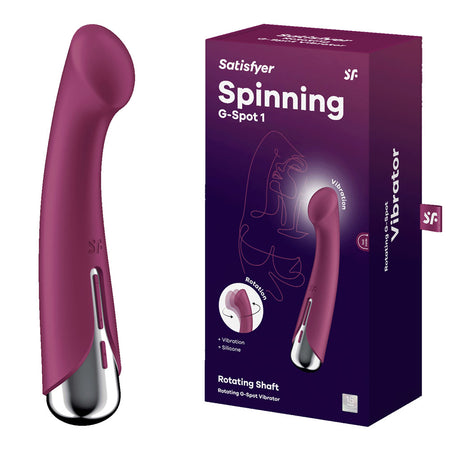 Satisfyer Spinning G-Spot 1 - Red buy online Australia
