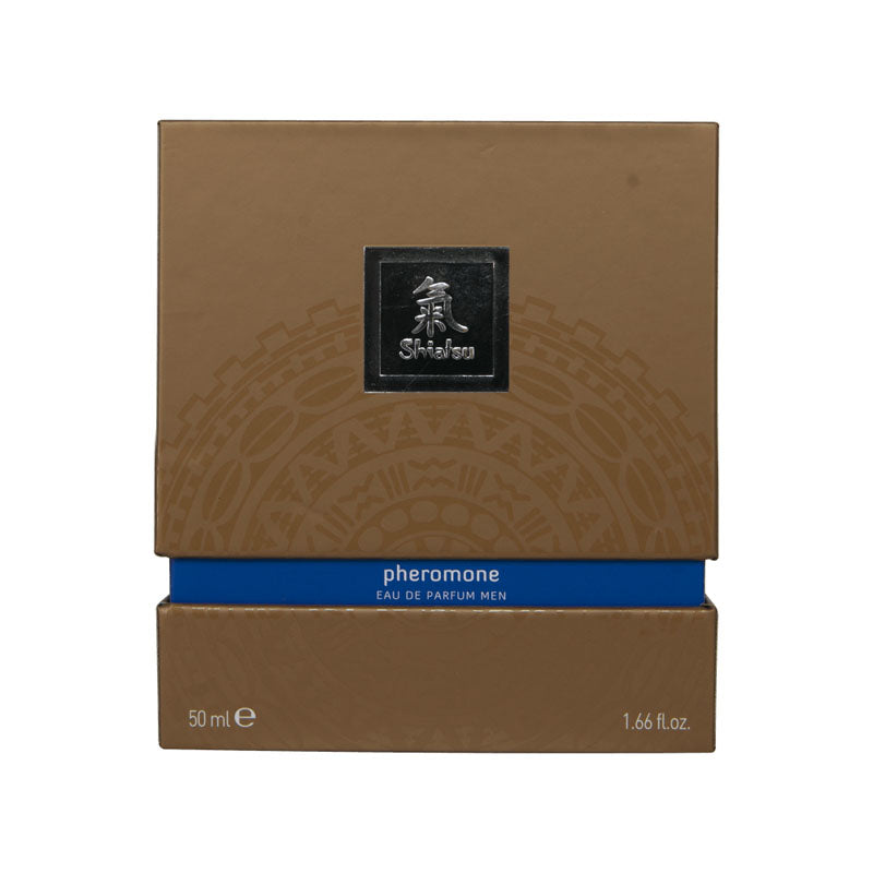 Shiatsu Pheromone Eau De Parfum Men - Dark Blue - Pheromone Fragrance for Men