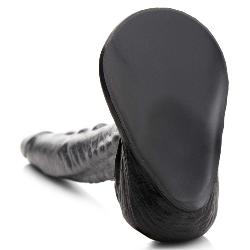 Creature Cocks The Gargoyle Rock Hard Silicone Dildo - Silver 23.6 cm Dildo — view 7