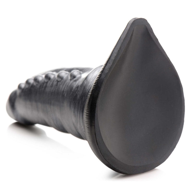 Creature Cocks Beastly Tapered Bumpy Silicone Dildo - Silver 21 cm Bumpy Dildo — view 8