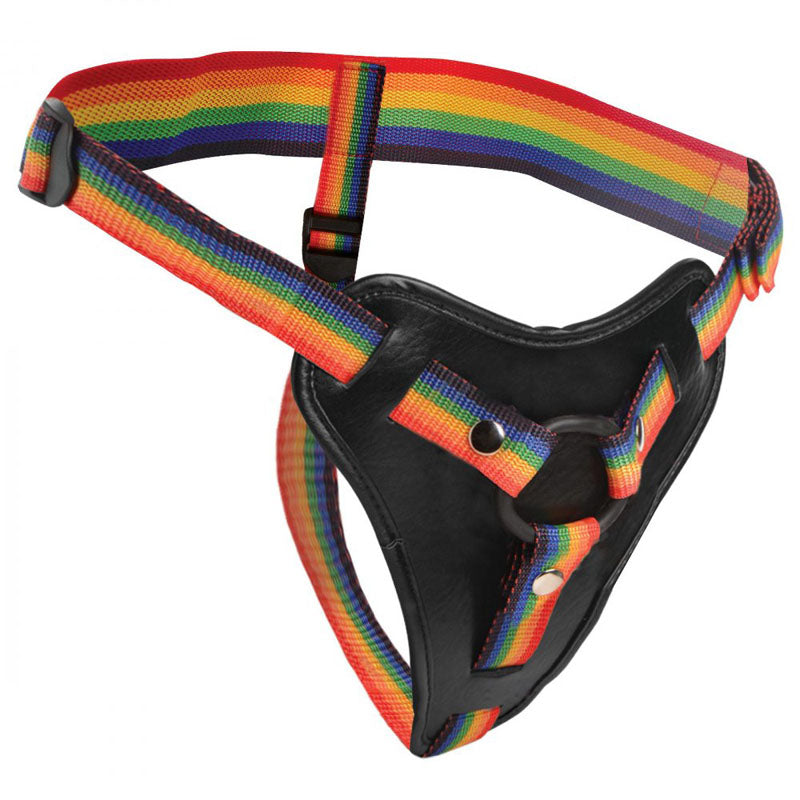 Strap-U Take the Rainbow - Rainbow Universal Strap-On Harness (No Probe Included) — image 6