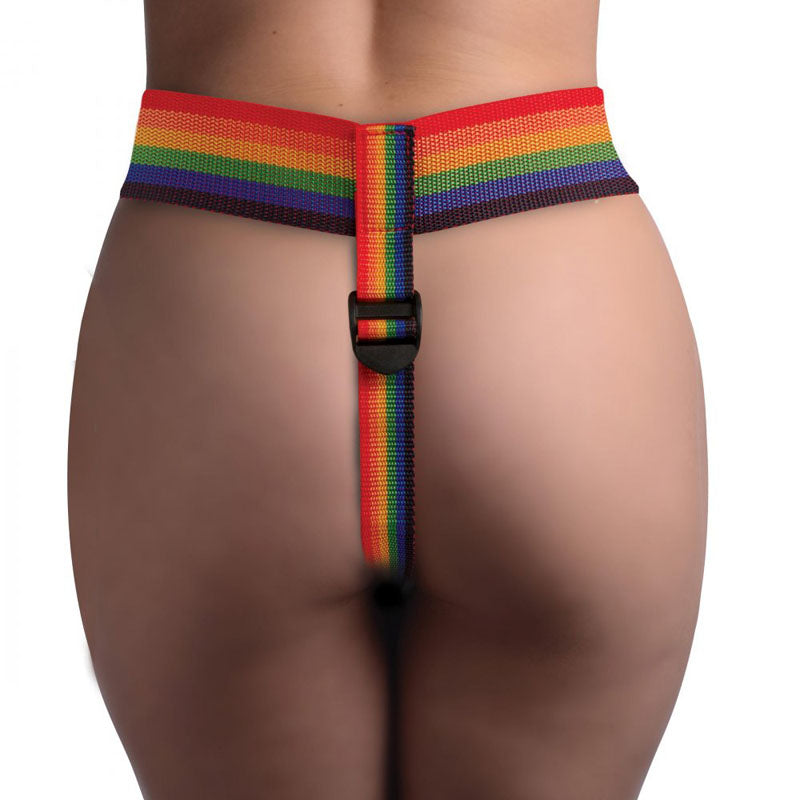Strap-U Take the Rainbow - Rainbow Universal Strap-On Harness (No Probe Included) — image 7