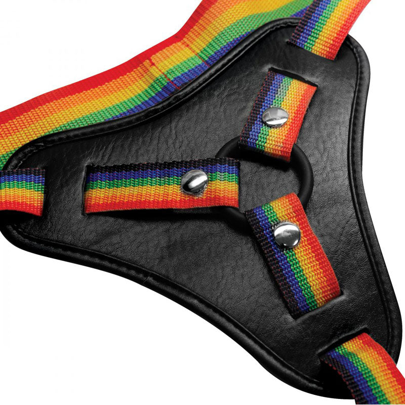 Strap-U Take the Rainbow - Rainbow Universal Strap-On Harness (No Probe Included) — image 8