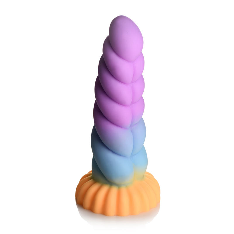 Creature Cocks Mystique Silicone Unicorn Dildo - Coloured 21 cm Fantasy Dildo — view 6