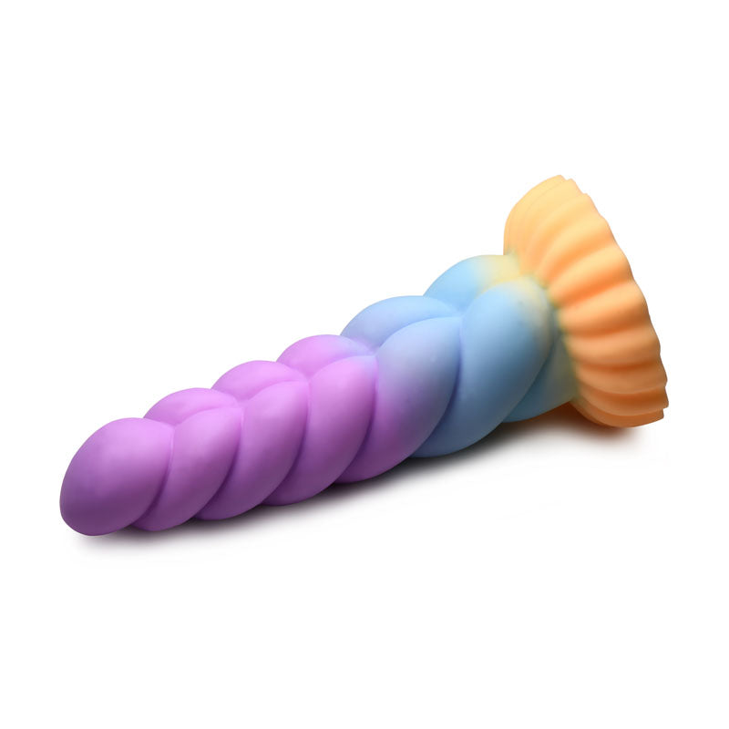 Creature Cocks Mystique Silicone Unicorn Dildo - Coloured 21 cm Fantasy Dildo — view 8