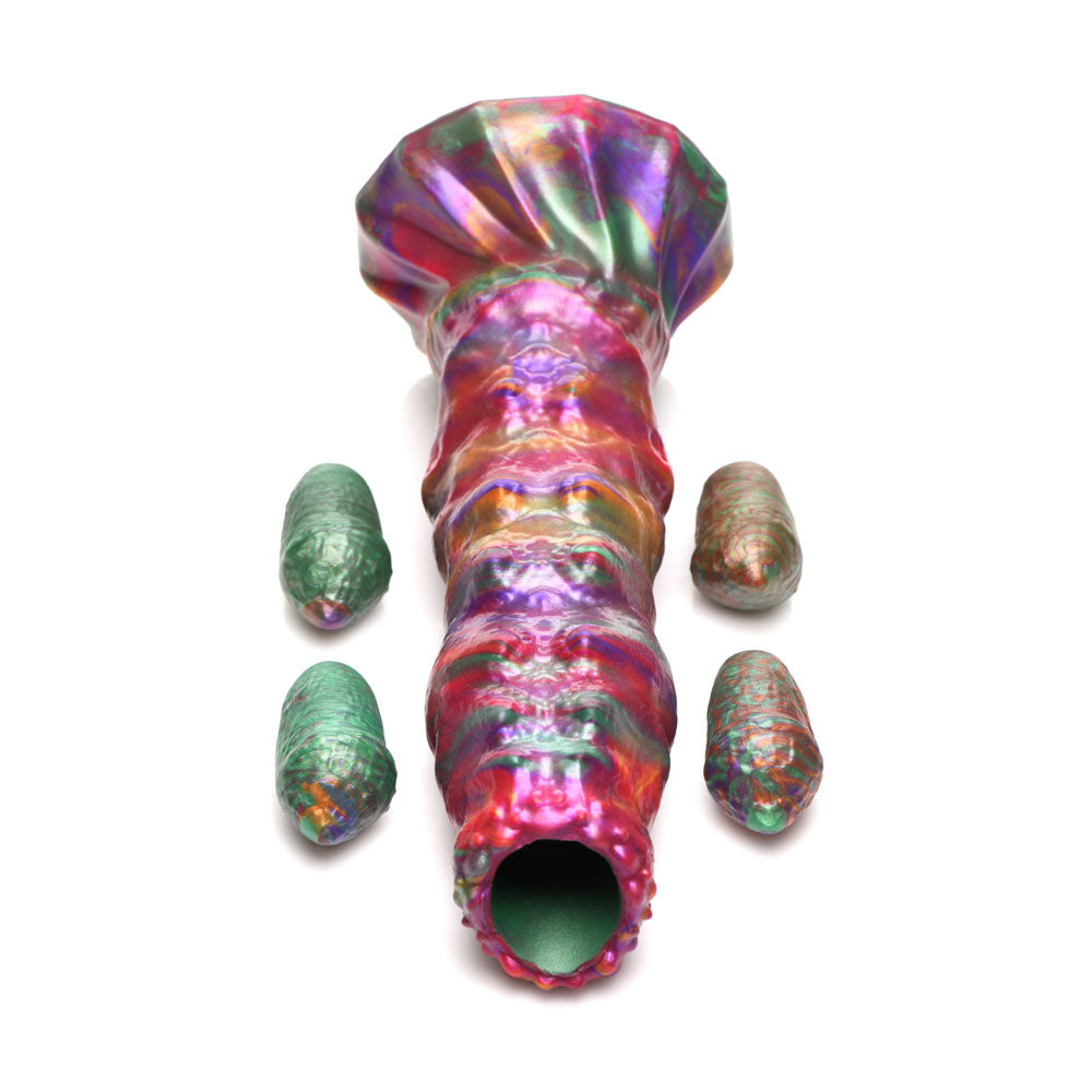 Creature Cocks Larva Silicone Dildo — view 6