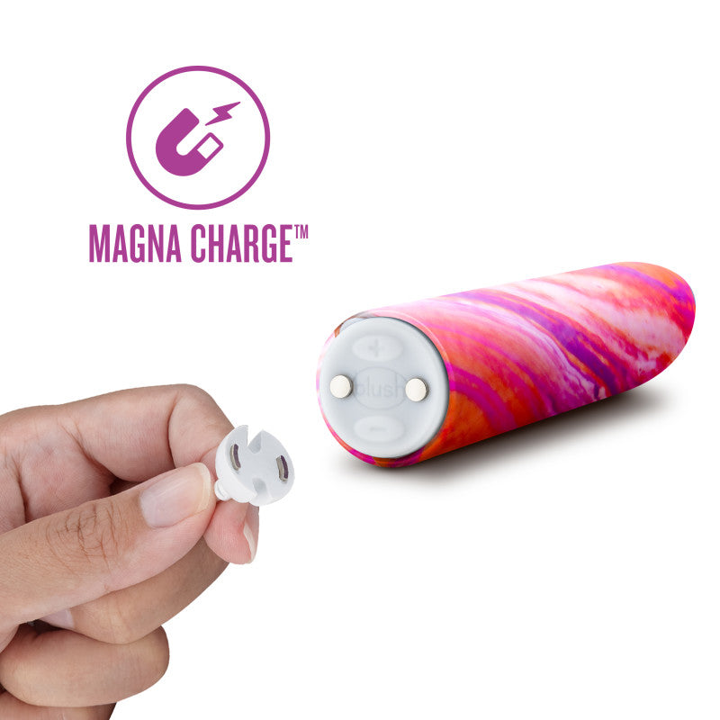 Limited Addiction Fiery - Power Vibe - Coral 10.2 cm USB Rechargeable Bullet — view 6
