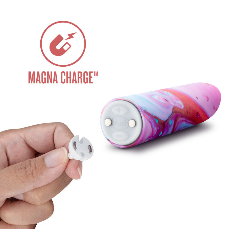 Limited Addiction Fascinate - Power Vibe - Peach 10.2 cm USB Rechargeable Bullet — view 6