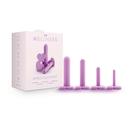 Wellness - Dilator Kit - Purple Vaginal Dilators - Set of 4 Sizes buy online Australia