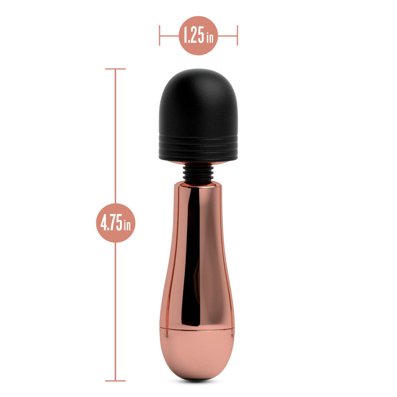 Lush Chloe - Rose Gold USB Rechargeable Mini Massager Wand — view 9