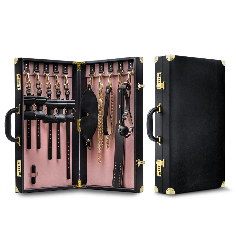 Temptasia Safe Word Bondage Kit with Suitcase - 9 Piece Bondage Set — view 6