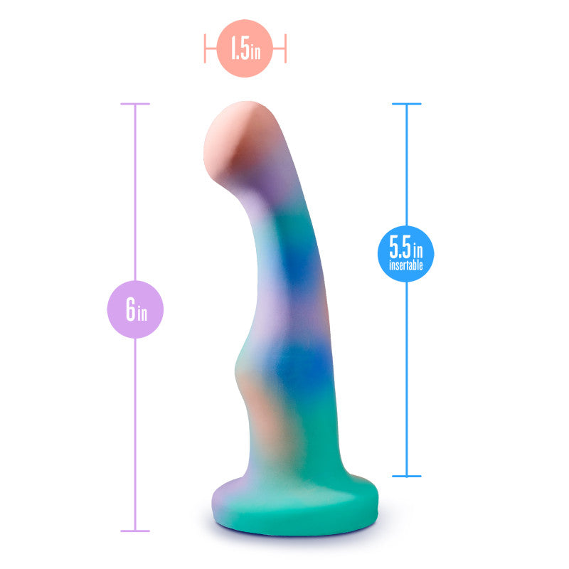Avant Opal Dreams - Aqua - Coloured 15.2 cm Dildo — image 9