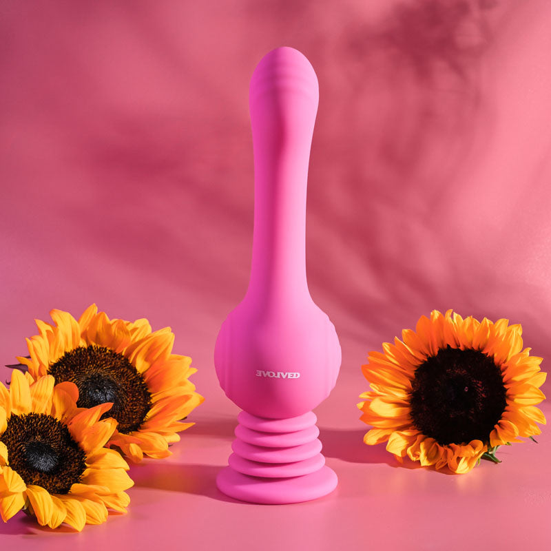 Evolved GYRO VIBE - Pink 24.8 cm Super Vibrator