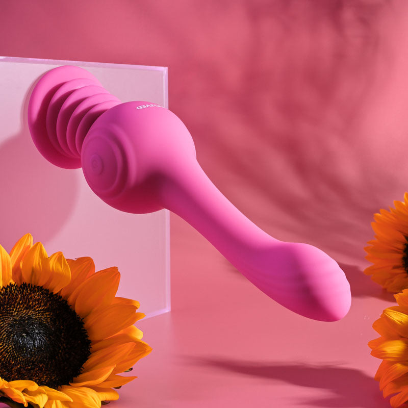 Evolved GYRO VIBE - Pink 24.8 cm USB Rechargeable Super Vibrator — view 6