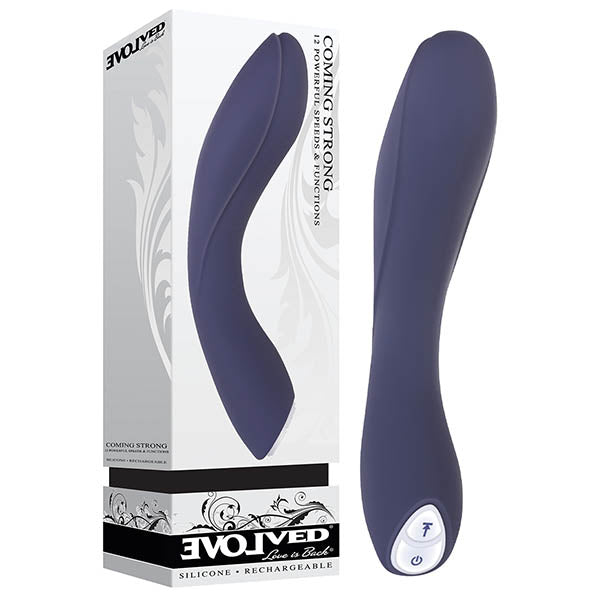 Evolved Coming Strong - Navy Blue 119 cm (7.5'') Vibrator buy online Australia