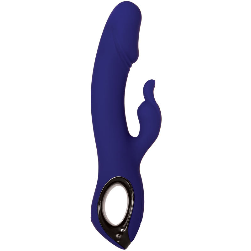 Evolved Bunny Buddy - Blue 22.2 cm USB Rechargeable Rabbit Vibrator — view 7