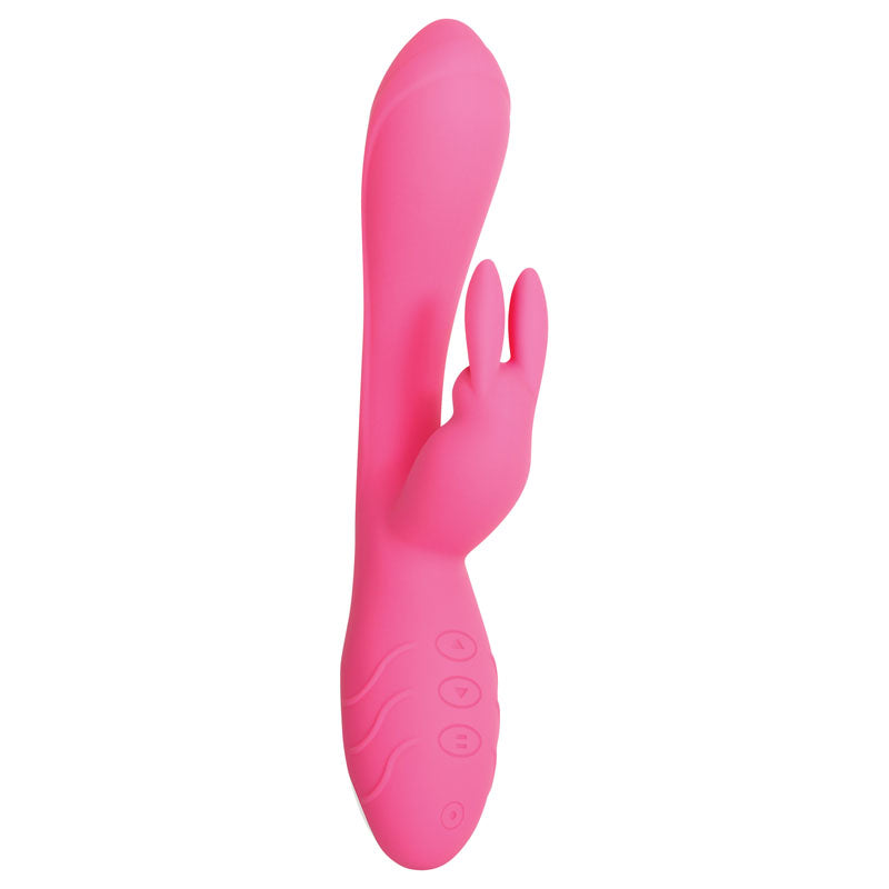 Evolved Bunny Kisses - Pink 20 cm Rabbit Vibrator
