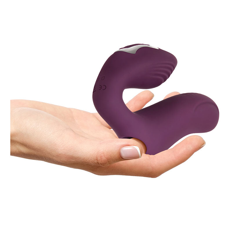 Evolved Helping Hand - Purple Dual Finger Stimulator