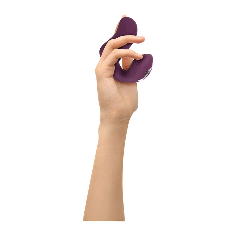 Evolved Helping Hand - Purple Dual Finger Stimulator