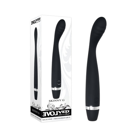Evolved Skinny G - Black 17.8 cm Vibrator buy online Australia